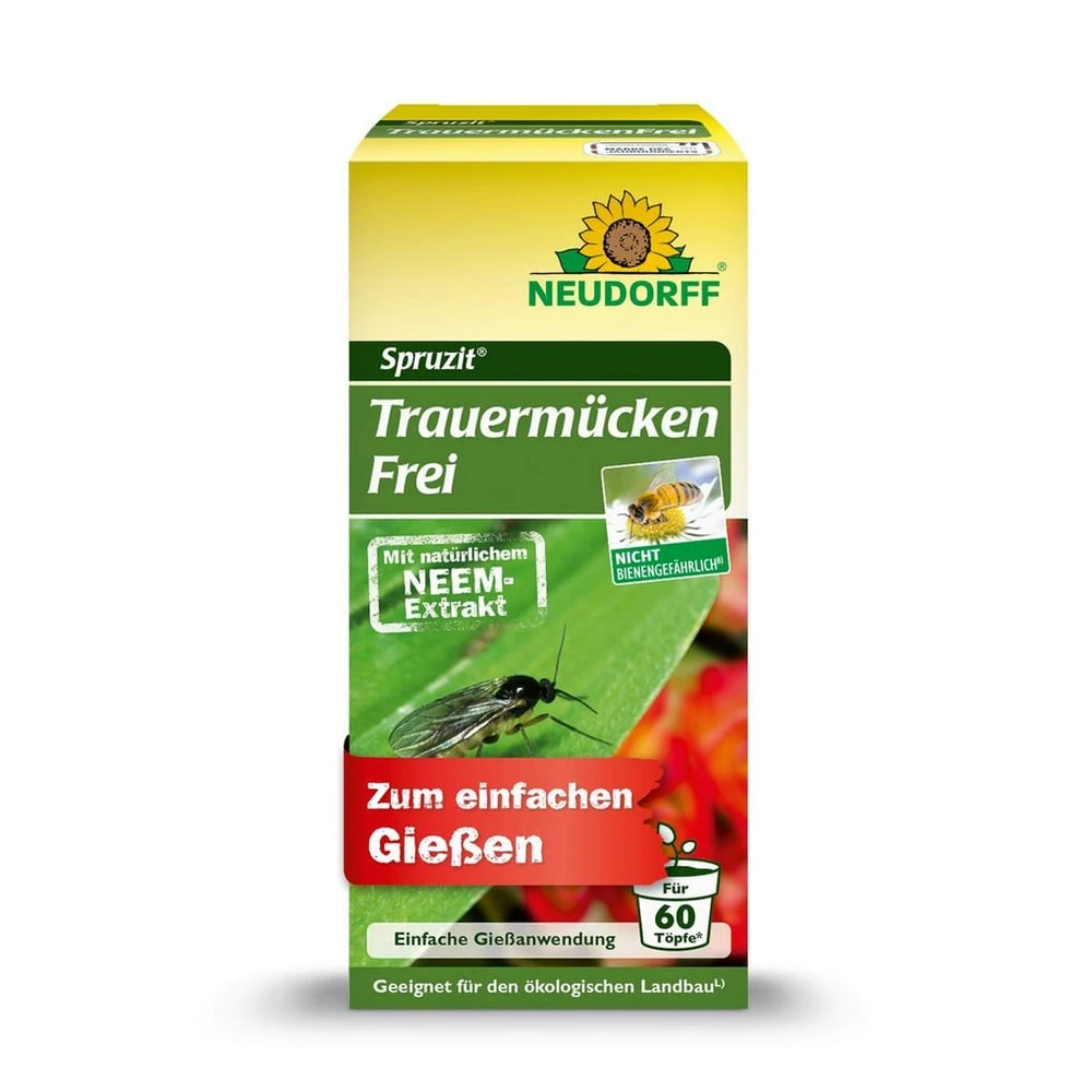 Neudorff Insektenspray Spruzit Trauermückenfrei, 30 ml, Gießmittel