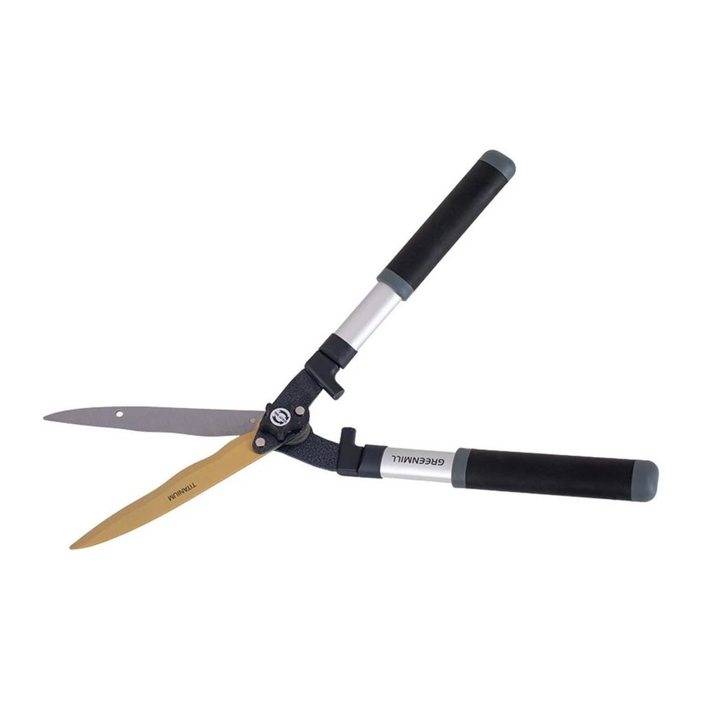 Greenmill Heckenschere UP0085T, 23 cm, gehärteter Stahl, Titanbeschichtung