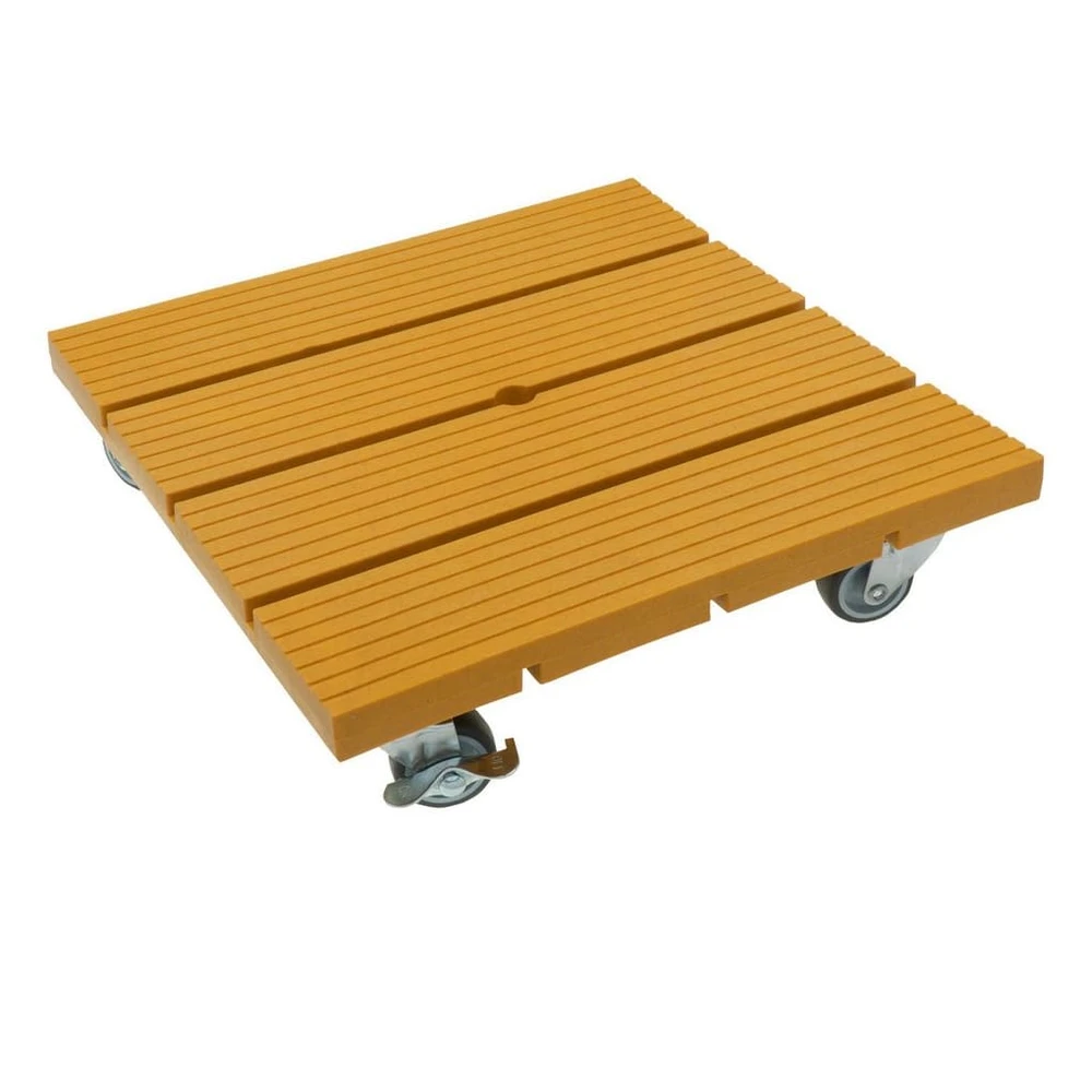 HRB Pflanzenroller WPC, witterungsbeständig, 80 kg Tragkraft, anthrazit